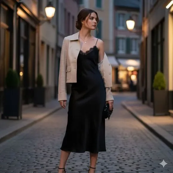 ST. JOHN Knit Sleeve Khaki Cotton Cropped Jacket S Quiet Luxury Academia